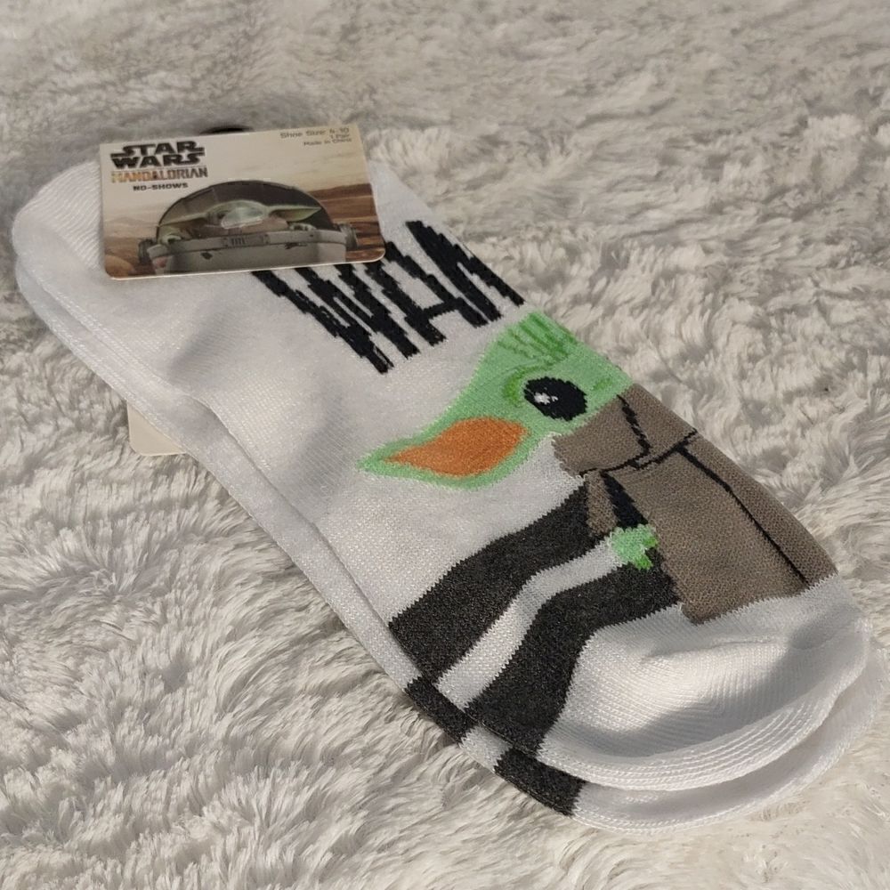 Star Wars Mandalorian "Wanted" Socks